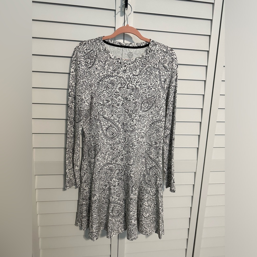 Tory Burch flounce dress